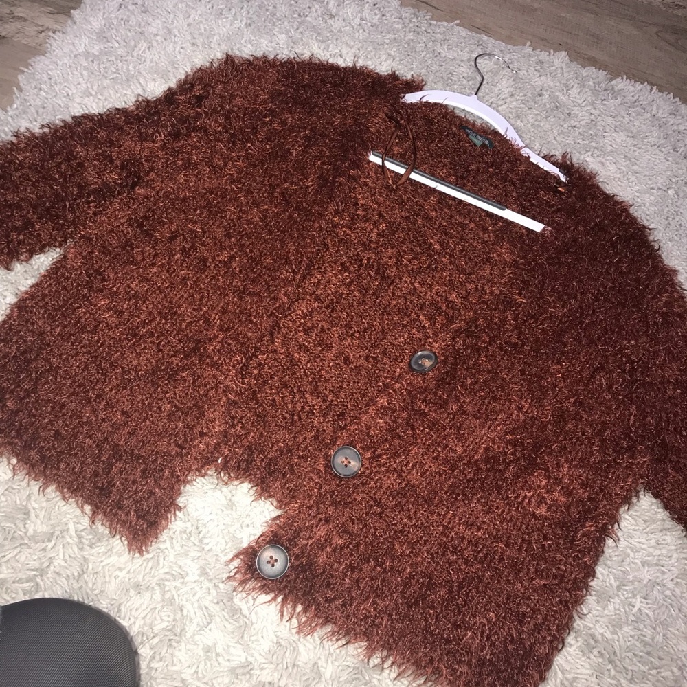 Fuzzy sweater